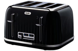 Breville VTT476 Impressions 4 Slice Toaster - Black.